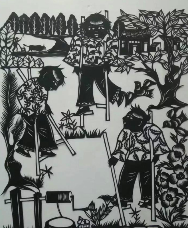 五一剪纸手工制作大全图片【六一剪纸图片大全集简单】