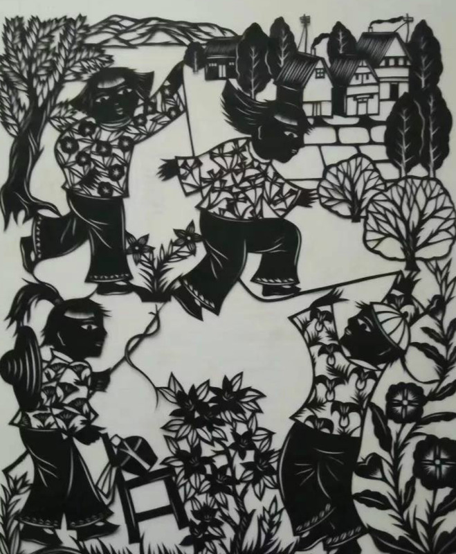 五一剪纸手工制作大全图片【六一剪纸图片大全集简单】