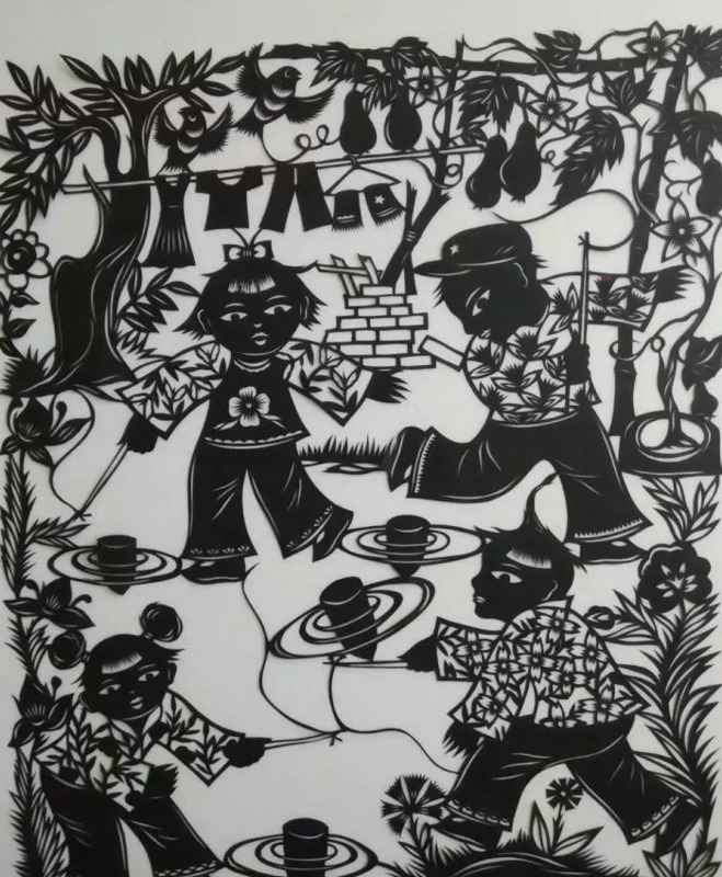 五一剪纸手工制作大全图片【六一剪纸图片大全集简单】