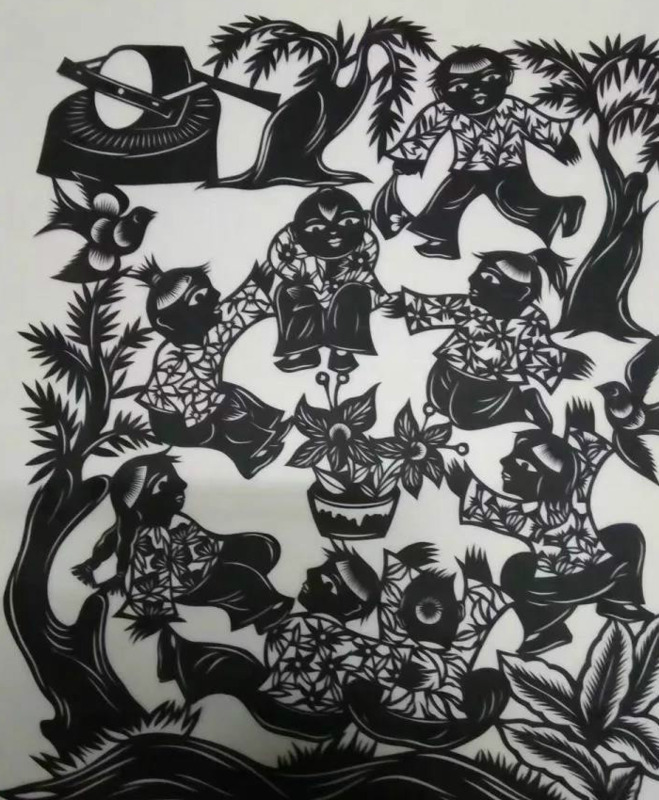 五一剪纸手工制作大全图片【六一剪纸图片大全集简单】