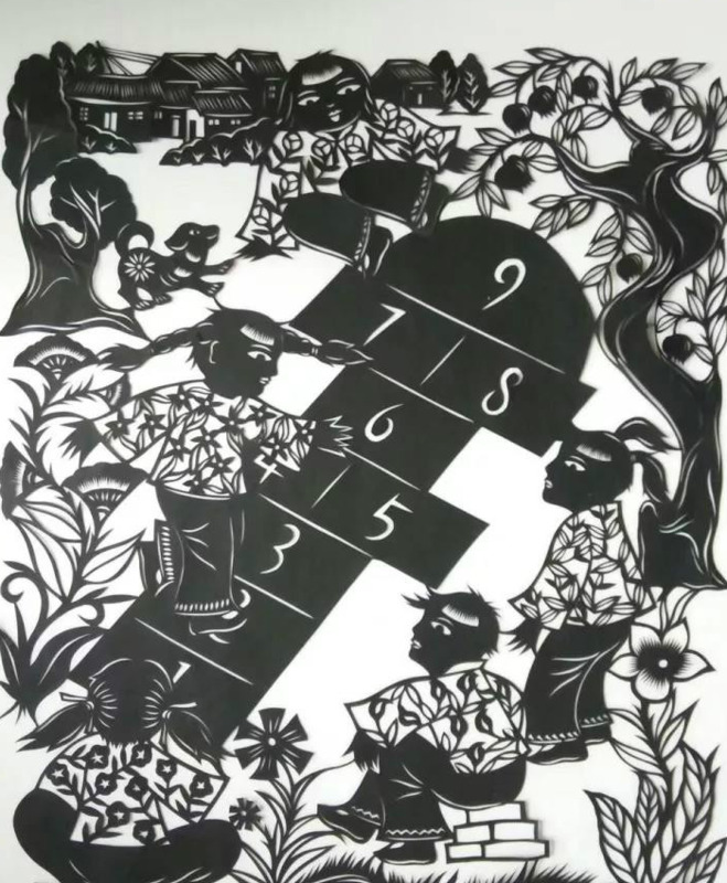 五一剪纸手工制作大全图片【六一剪纸图片大全集简单】