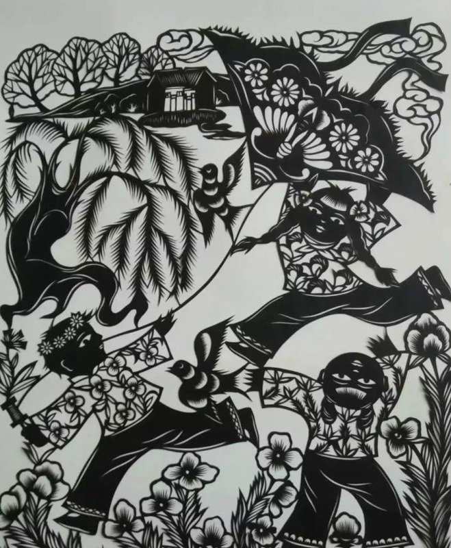 五一剪纸手工制作大全图片【六一剪纸图片大全集简单】