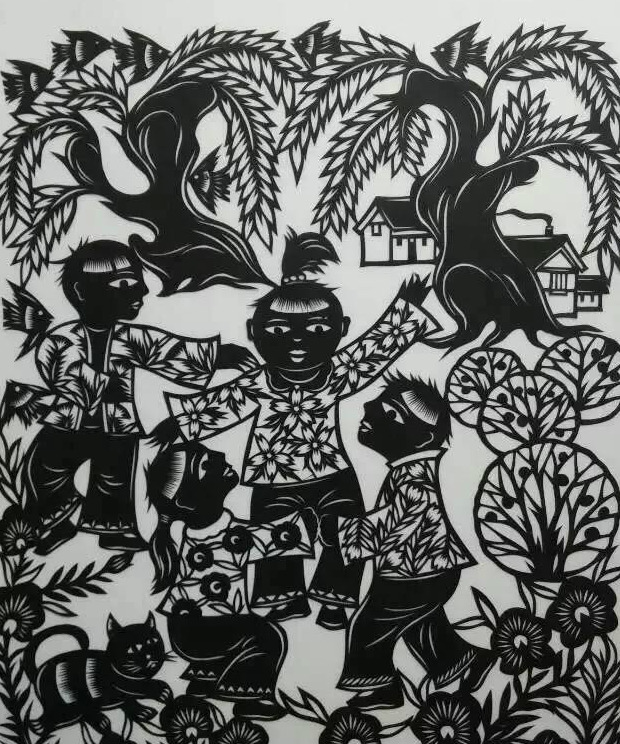 五一剪纸手工制作大全图片【六一剪纸图片大全集简单】