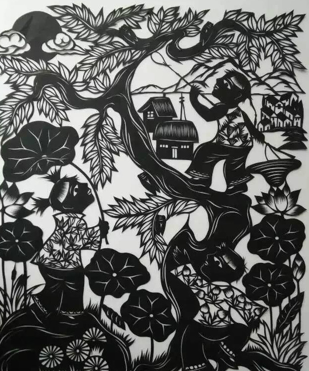 五一剪纸手工制作大全图片【六一剪纸图片大全集简单】