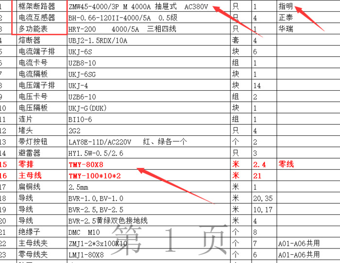 采购清单明细表【采购清单怎么做】