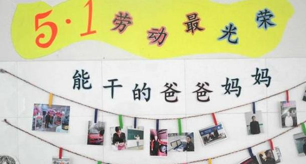 幼儿园五一主题墙布置图片大全【幼儿园五一主题墙设计】