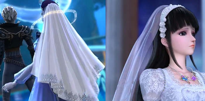 网红头纱照片【结婚头纱照片】