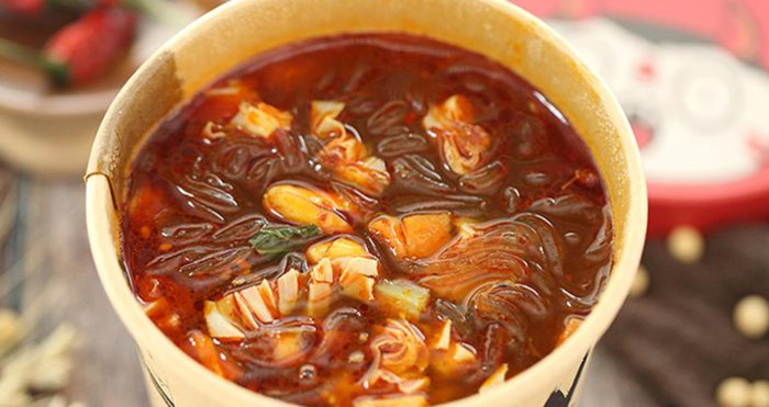 食族人酸辣粉是哪个厂家的产品【食族人爆肚粉多少钱一盒】