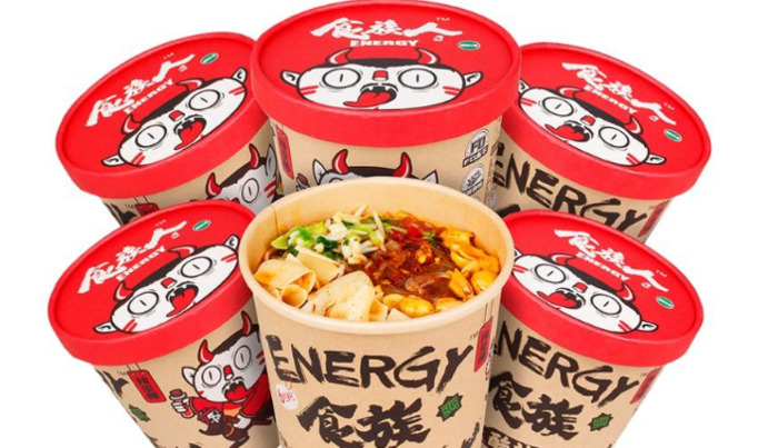 食族人酸辣粉是哪个厂家的产品【食族人爆肚粉多少钱一盒】