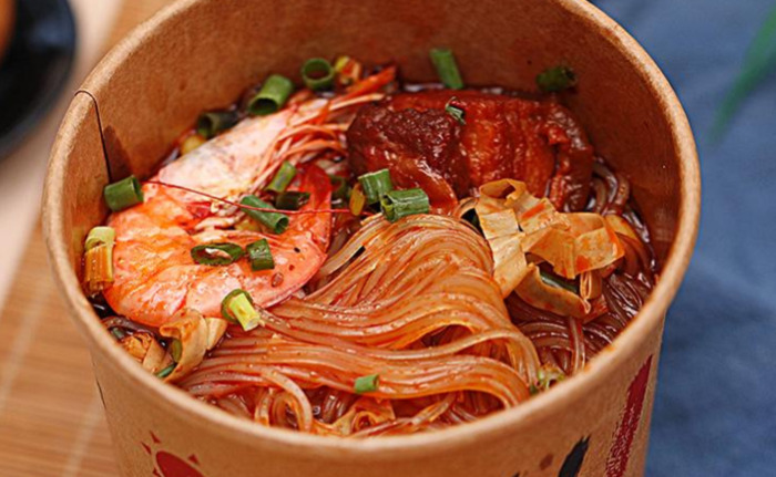 食族人酸辣粉是哪个厂家的产品【食族人爆肚粉多少钱一盒】