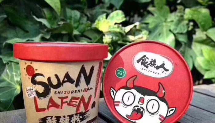食族人酸辣粉是哪个厂家的产品【食族人爆肚粉多少钱一盒】