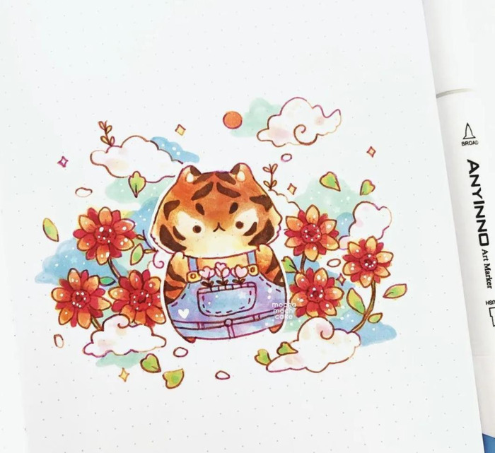 可爱的小图案怎么画简单又可爱【简单可爱的小图案】