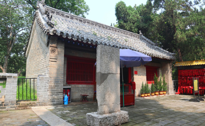 携子抱孙坟墓设计图纸【孔子携子抱孙图】