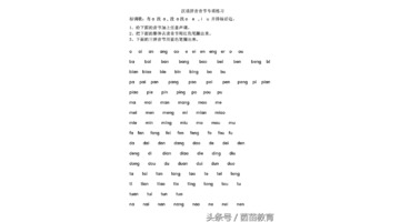 音节是指整个拼音吗查字典【拼音里的音节是指什么】