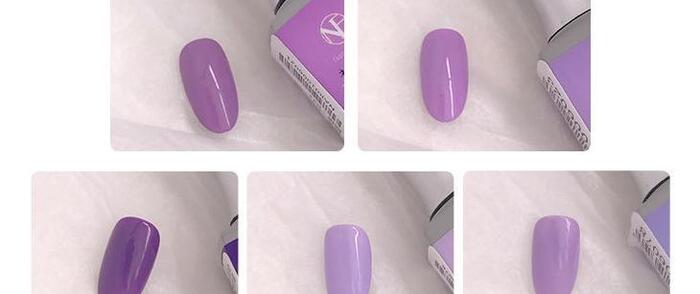 甲油胶粉紫色怎么调【粉紫色怎么调配】