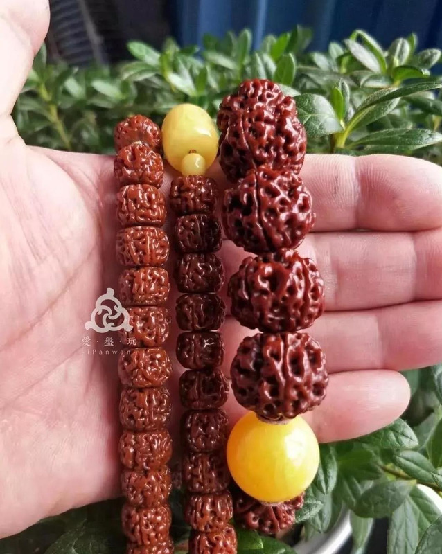猴头核桃手串怎么盘红的快【文玩核桃猴头怎么盘红的快】