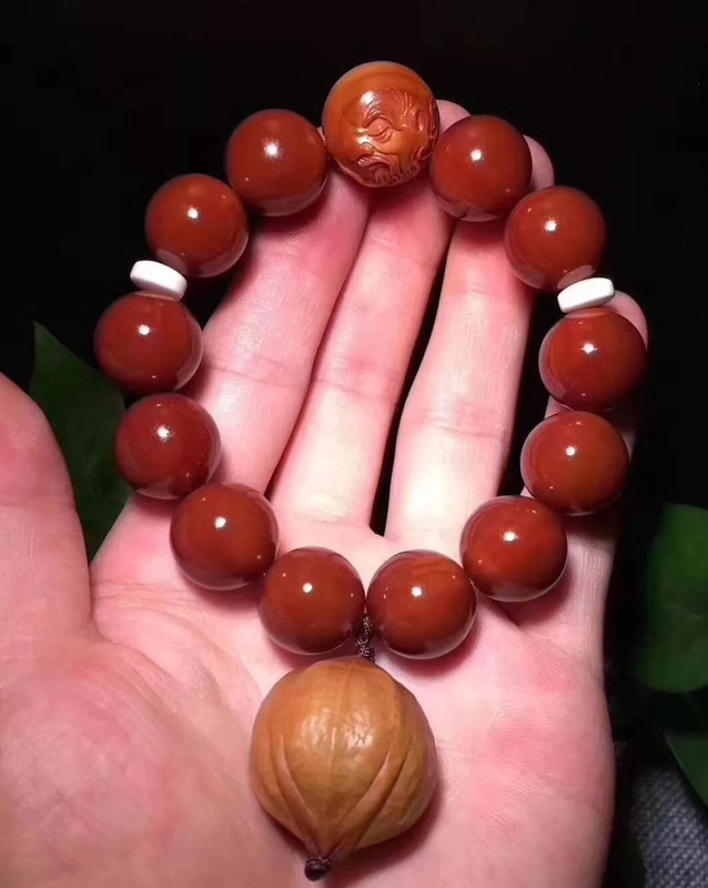 猴头核桃手串怎么盘红的快【文玩核桃猴头怎么盘红的快】