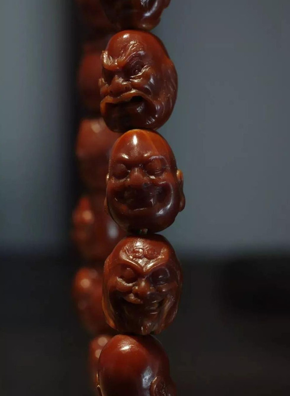 猴头核桃手串怎么盘红的快【文玩核桃猴头怎么盘红的快】