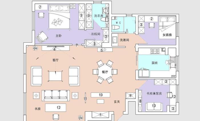 长方形客厅餐厅二合一装修图中式【长方形客厅餐厅二合一装修图 一体】