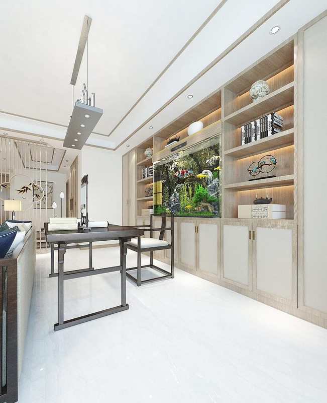 长方形客厅餐厅二合一装修图中式【长方形客厅餐厅二合一装修图 一体】