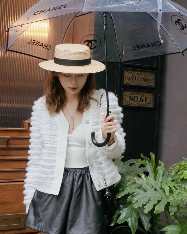 女式皮草短外套【皮草年轻款女外套】