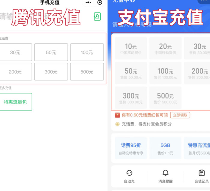 在哪个平台充话费要便宜一点【充话费哪里充最优惠】