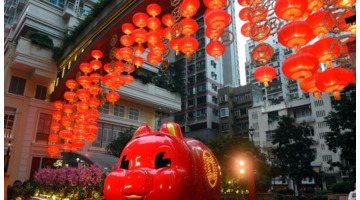 香港红灯笼正挂挂牌解挂【香港红灯笼挂牌】