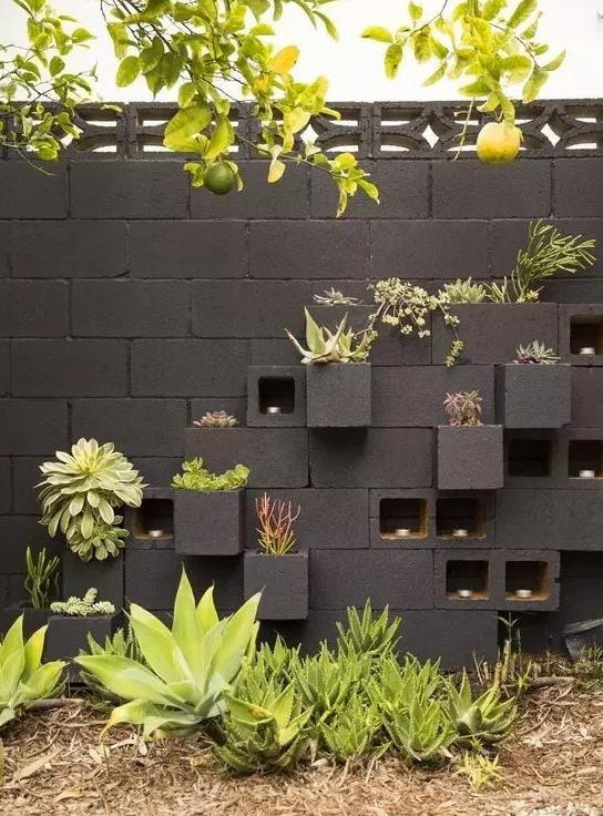 院墙大门效果图大全农村【庭院墙面设计效果图】