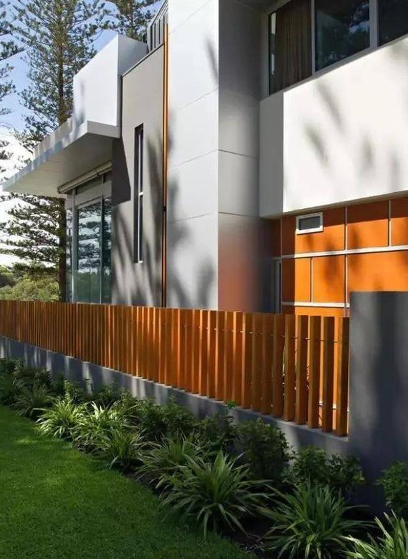 院墙大门效果图大全农村【庭院墙面设计效果图】