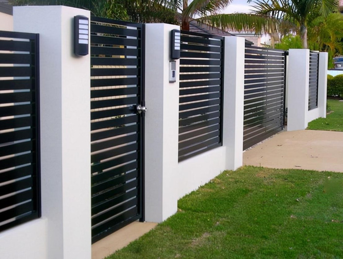 院墙大门效果图大全农村【庭院墙面设计效果图】