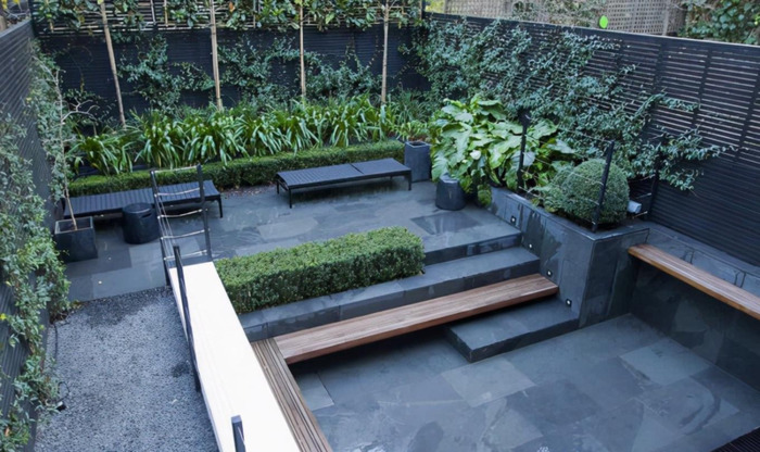 院墙大门效果图大全农村【庭院墙面设计效果图】