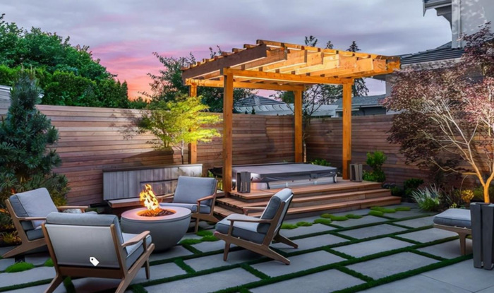 院墙大门效果图大全农村【庭院墙面设计效果图】