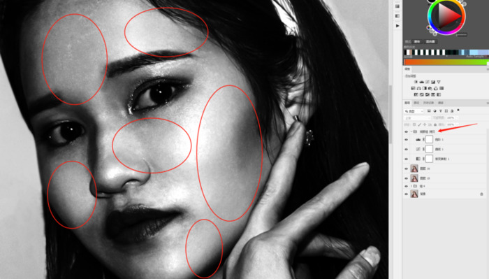 高低频磨皮混合画笔设置【高低频磨皮的三种方法】