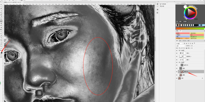 高低频磨皮混合画笔设置【高低频磨皮的三种方法】