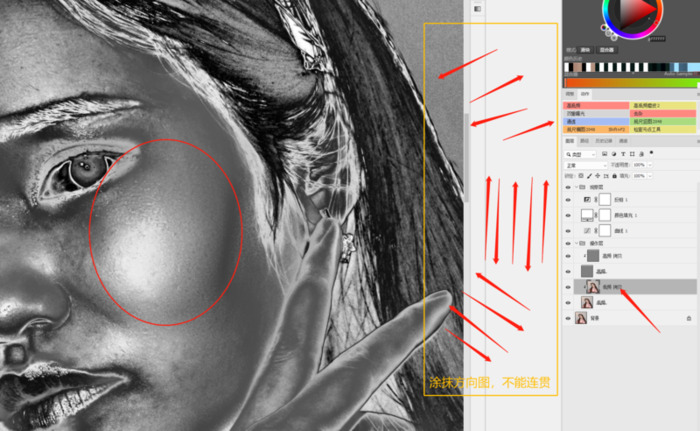 高低频磨皮混合画笔设置【高低频磨皮的三种方法】