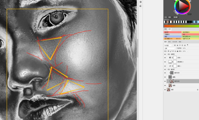 高低频磨皮混合画笔设置【高低频磨皮的三种方法】