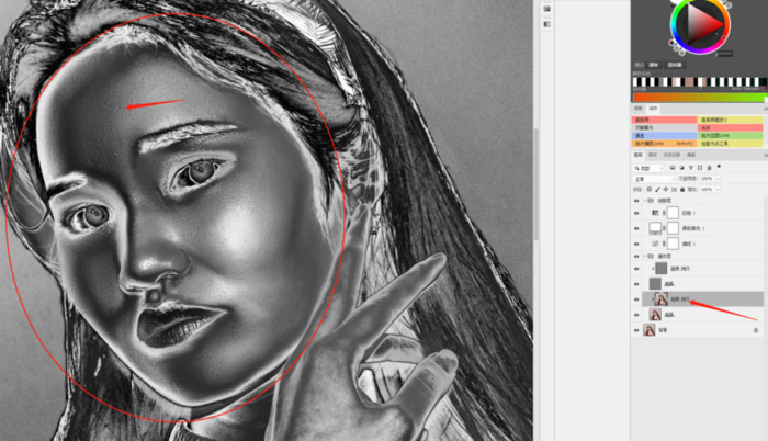 高低频磨皮混合画笔设置【高低频磨皮的三种方法】