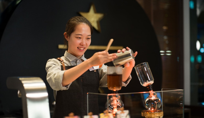 星巴克旗舰店【星巴克旗舰店和普通店的区别】