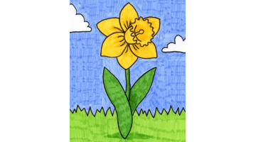 水仙花手抄报简单又漂亮【水仙花手抄报模板】