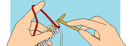 慢动作教你织围巾,新手3分钟学会【织围巾教程慢动作简单起步】