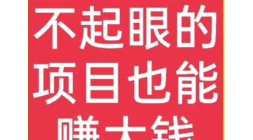 商机致富项目【暴富的项目】