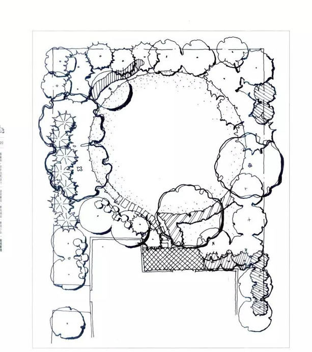 景观园林设计图片平面图【园林平面设计图】