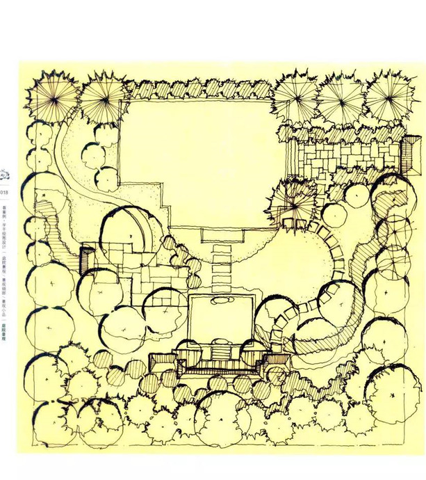 景观园林设计图片平面图【园林平面设计图】