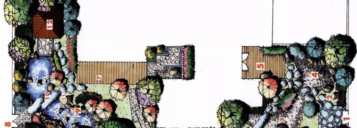 景观园林设计图片平面图【园林平面设计图】