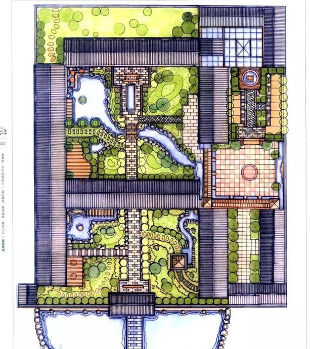 景观园林设计图片平面图【园林平面设计图】