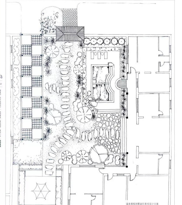 景观园林设计图片平面图【园林平面设计图】