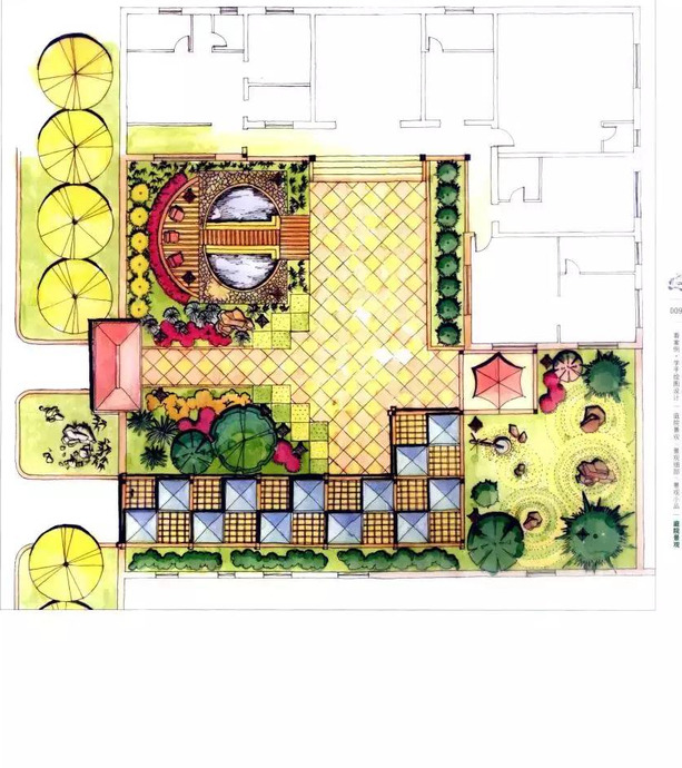 景观园林设计图片平面图【园林平面设计图】