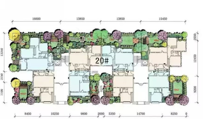 景观园林设计图片平面图【园林平面设计图】