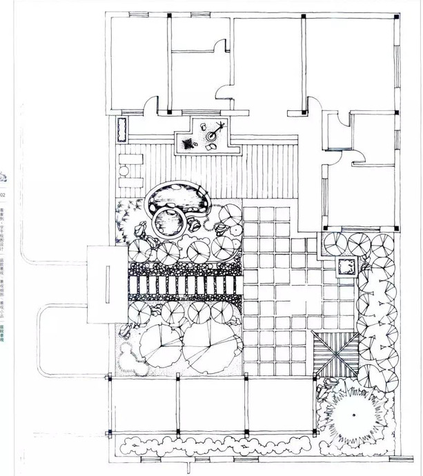 景观园林设计图片平面图【园林平面设计图】