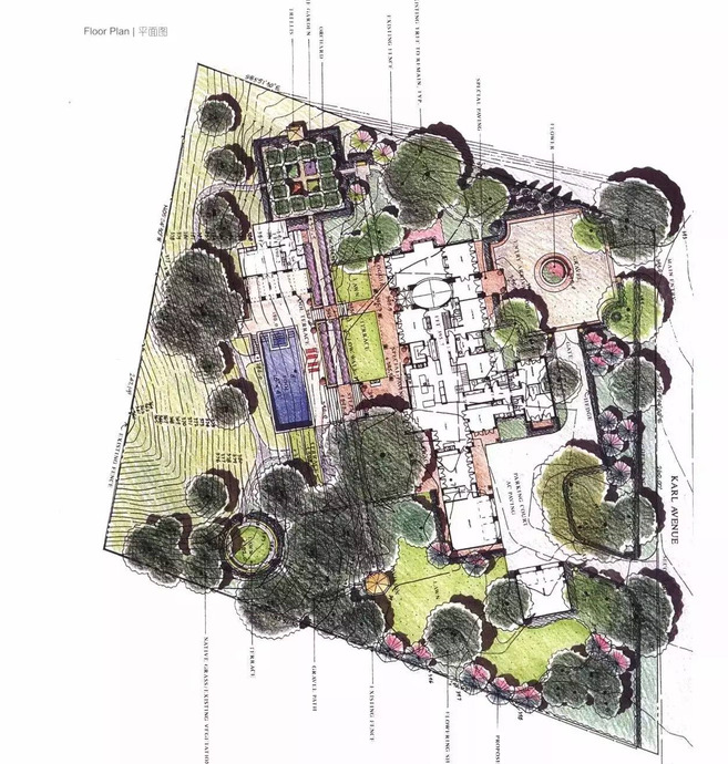 景观园林设计图片平面图【园林平面设计图】